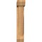 Ekena Millwork Traditional Slat Smooth Bracket w/ Offset Brace, Western Red Cedar, 5 1/2"W x 22"D x 30"H BKT0604X22X30TRA06SWR - alternate 3